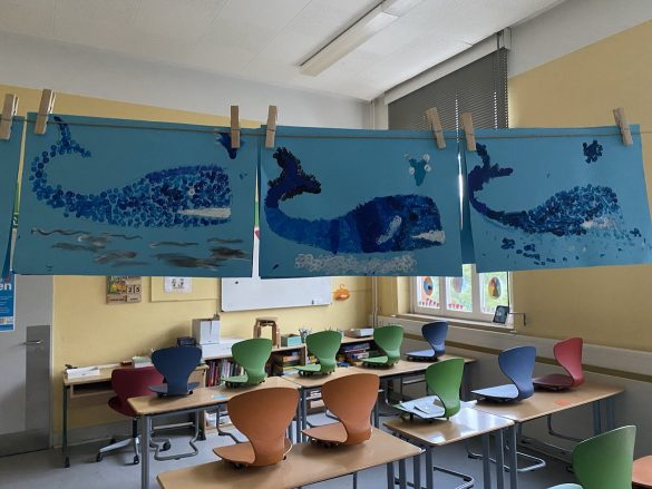 Eindrücke aus unserem Schulalltag - Walbilder