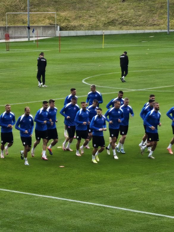 Besuch beim Training der Slowenischen Nationalmannschaft