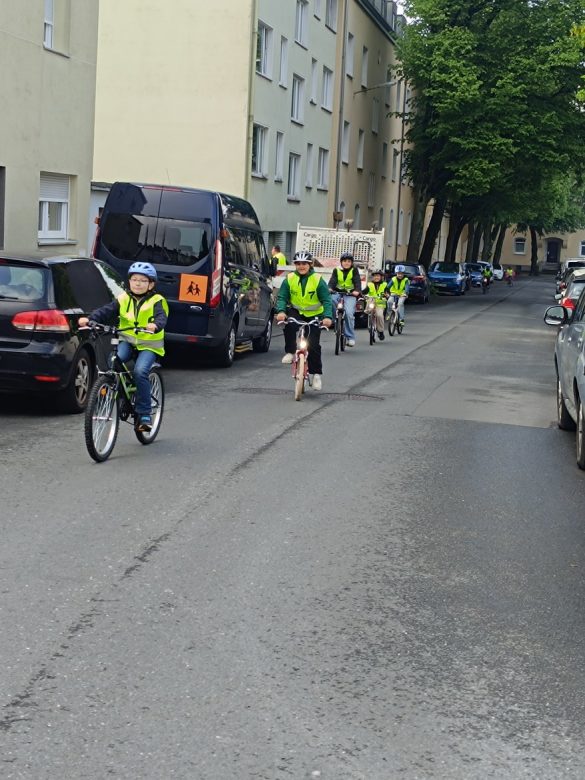 Fahrradausbildung in der Verkehrswirklichkeit