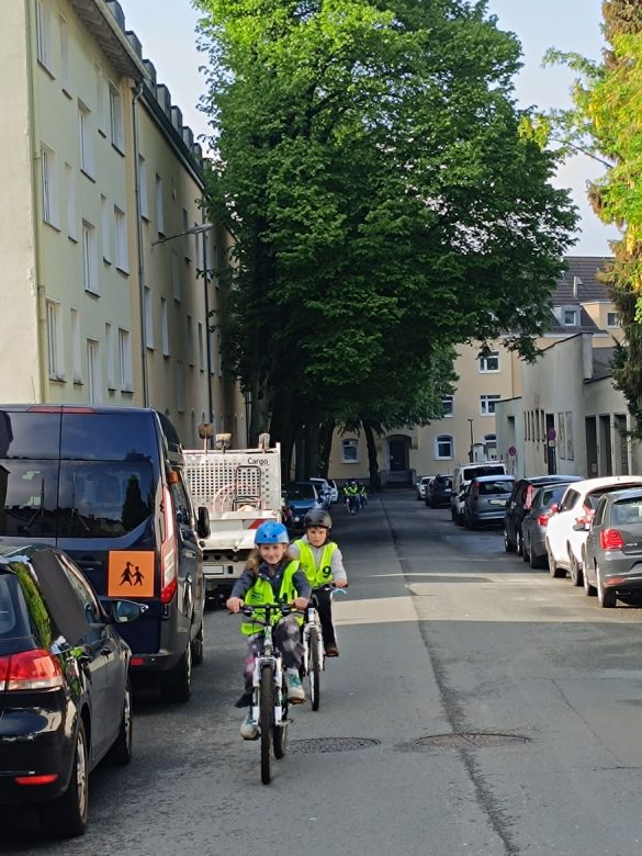 Fahrradausbildung in der Verkehrswirklichkeit